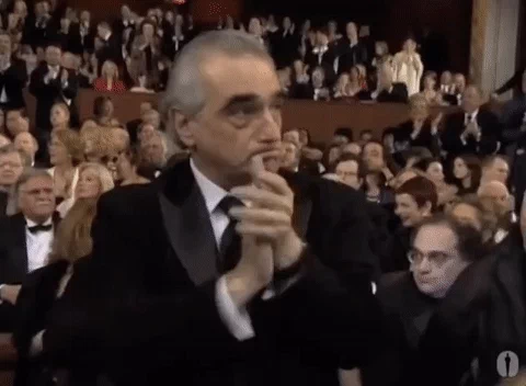 Martin Scorsese Agree GIF