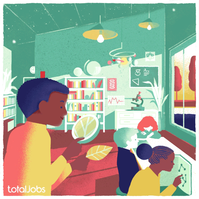 totaljobs science education tech technology GIF