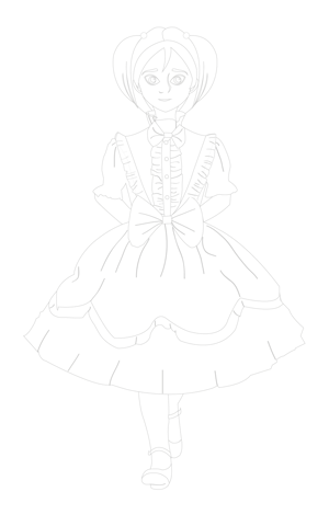 shannonpj petite duchesse illustration process GIF