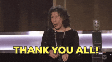 Thank You All Lily Tomlin GIF by SAG Awards