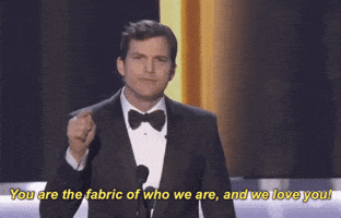 Ashton Kutcher GIF by SAG Awards