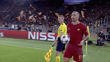 bored champions league GIF by AS Roma