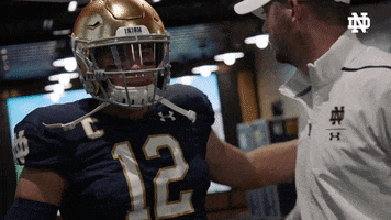 Notre Dame Bookclub GIF by Notre Dame Fighting Irish