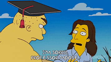 Episode 11 Professor Moose GIF by The Simpsons