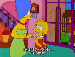 marge simpson pizza guy GIF