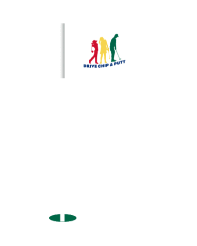 Golf Flag Sticker by Drive, Chip & Putt