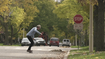 fall fail GIF by Polyvinyl Records