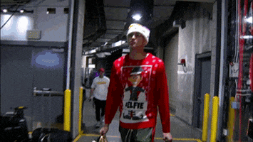christmas spirit GIF by NBA