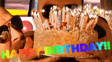 Celebrate Happy Birthday GIF by ladypat