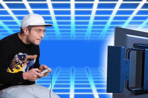 Giphy - video game win GIF by Portugal. The Man