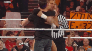 hugh jackman hug GIF by WWE