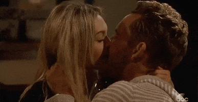 nick viall kiss GIF by The Bachelor