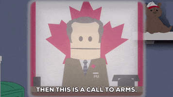 press conference canada GIF by South Park 