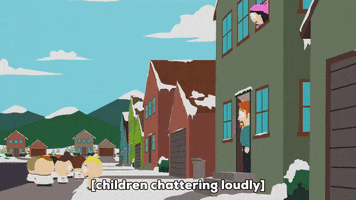 chattering butters stotch GIF by South Park 