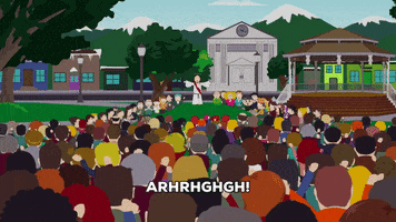 jesus screaming GIF by South Park 