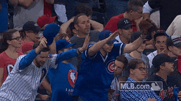 were not worthy chicago cubs GIF by MLB