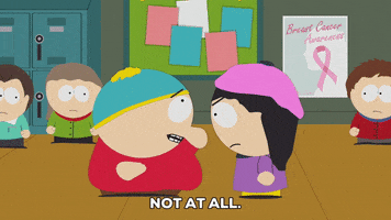 eric cartman shut up GIF by South Park 