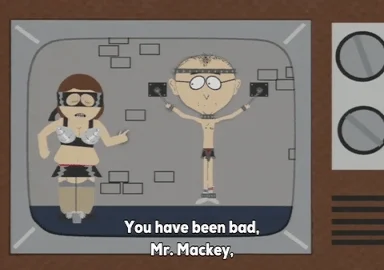 mr. mackey dominatrix GIF by South Park
