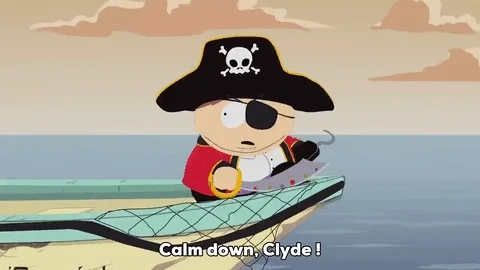 eric cartman ocean GIF by South Park