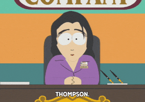 desk speaking GIF by South Park 