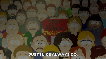fans audience GIF by South Park 