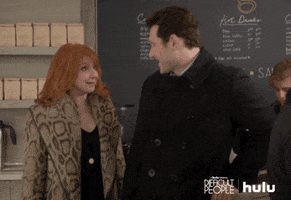 difficult people laughing GIF by HULU