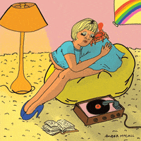 sad record player GIF by Amber McCall