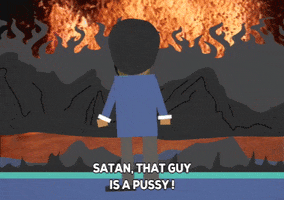 saddam hussein lava GIF by South Park 