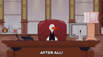 boss duck GIF by South Park 