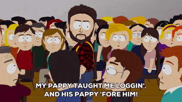 fear bragging GIF by South Park 