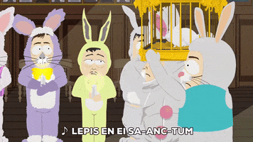 bunny rabbit GIF by South Park 