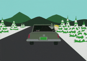 car leaving GIF by South Park 
