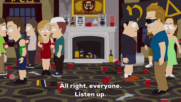 party drinking GIF by South Park 