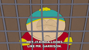 eric cartman jail GIF by South Park 