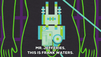 robot explanation GIF by South Park 