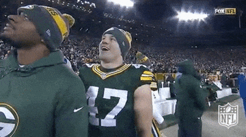 Green Bay Packers Smile GIF by NFL