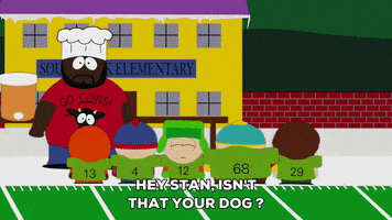eric cartman football GIF by South Park 