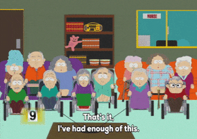 old people retirement home GIF by South Park 