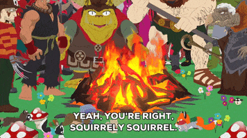 happy fire GIF by South Park 