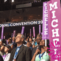 michelle obama dnc GIF by Election 2016
