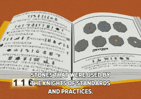 book practice GIF by South Park 