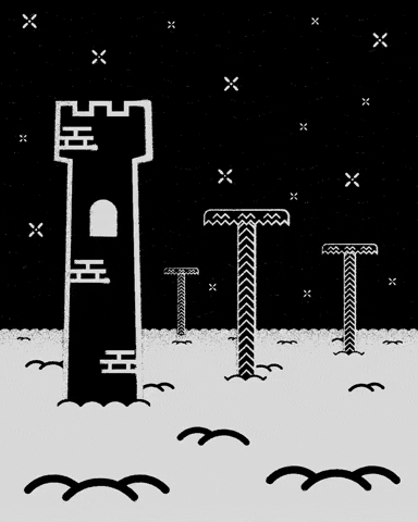 Black And White Space GIF by thepatco
