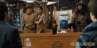 Surprise GIF by Night At The Museum