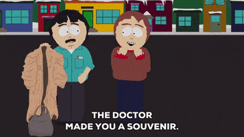 scared couple GIF by South Park 