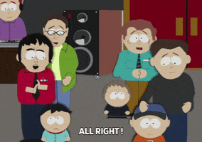 crowd gathering GIF by South Park 
