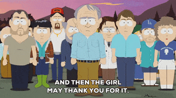 crowd questioning GIF by South Park 