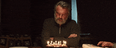 Getting Old Birthday Cake GIF by HUNT FOR THE WILDERPEOPLE  
