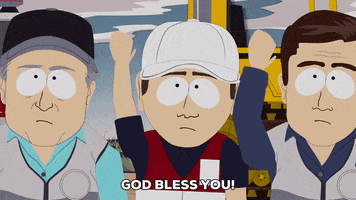 men waving GIF by South Park 