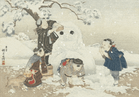 Merry Christmas Snow GIF by Europeana
