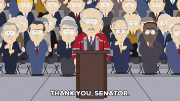 conference talking GIF by South Park 